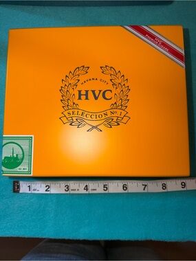 HVC Seleccion No.1 Orange Cigar Box